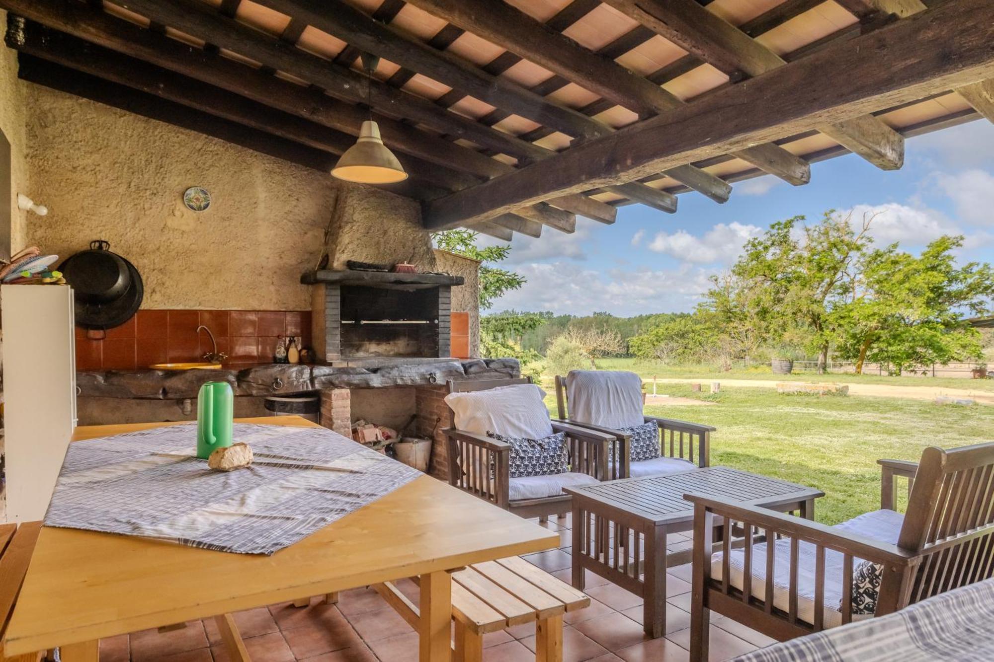 La Pahissa De Can Abras Casa Rural 赫罗纳 外观 照片
